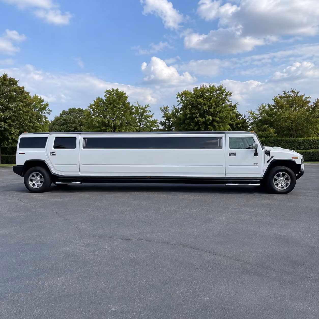 hummer limo exterior