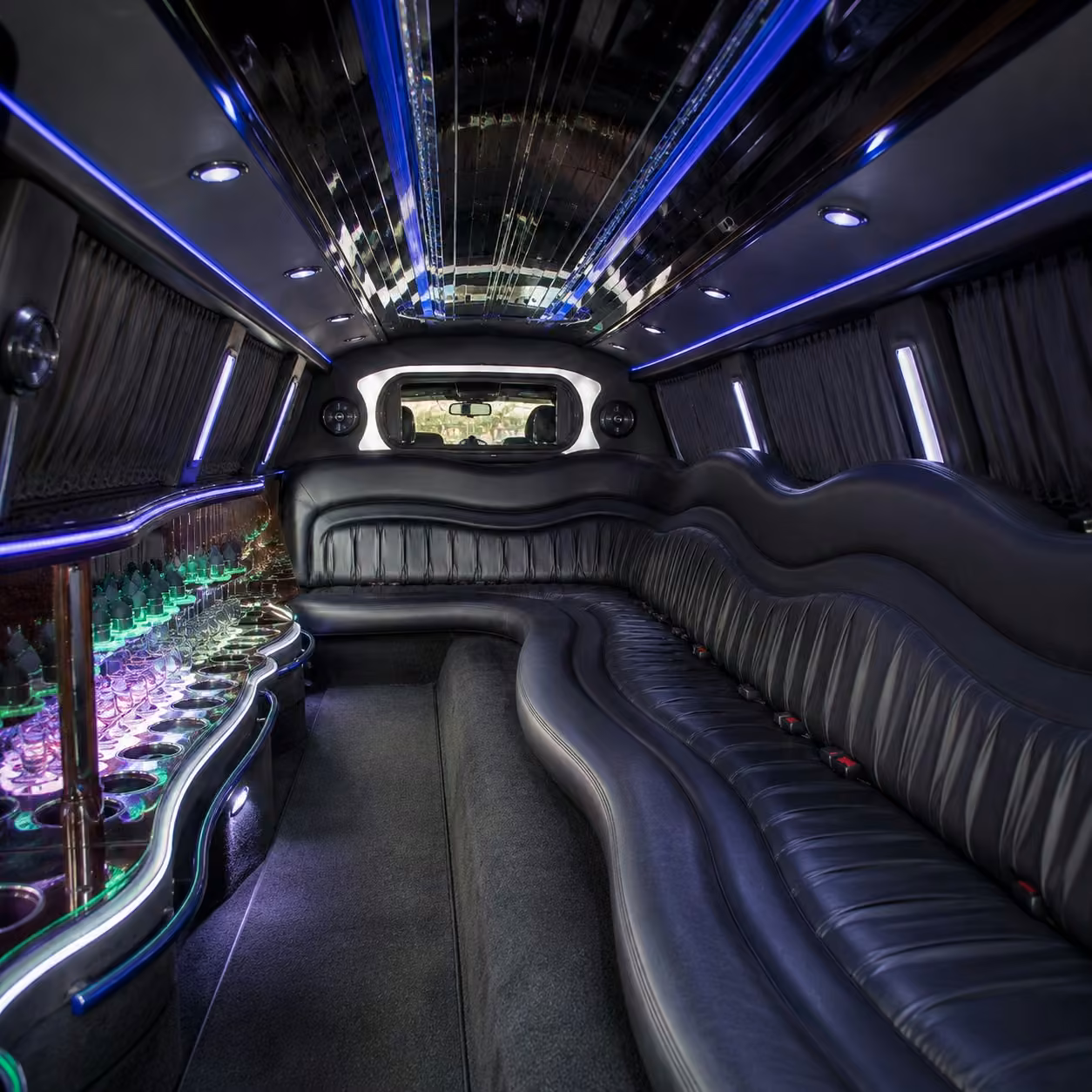lincoln mkt limo inside