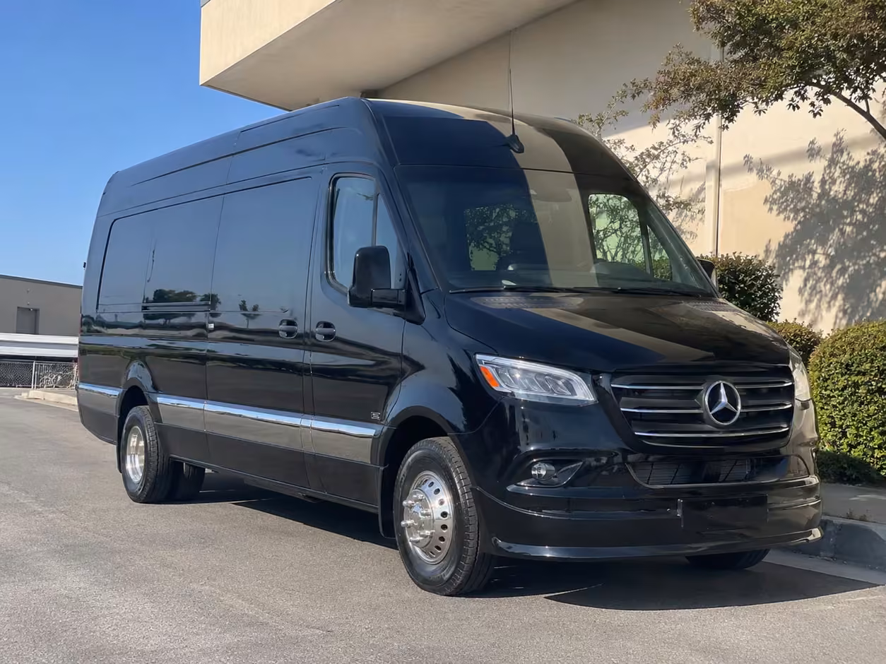 sprinter van rental with driver