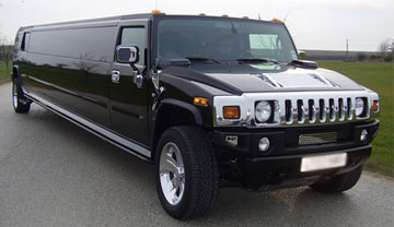 black hummer limo